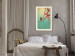 Wall Poster Cherry Blossoms - colorful composition with a small bird among branches 129379 additionalThumb 22
