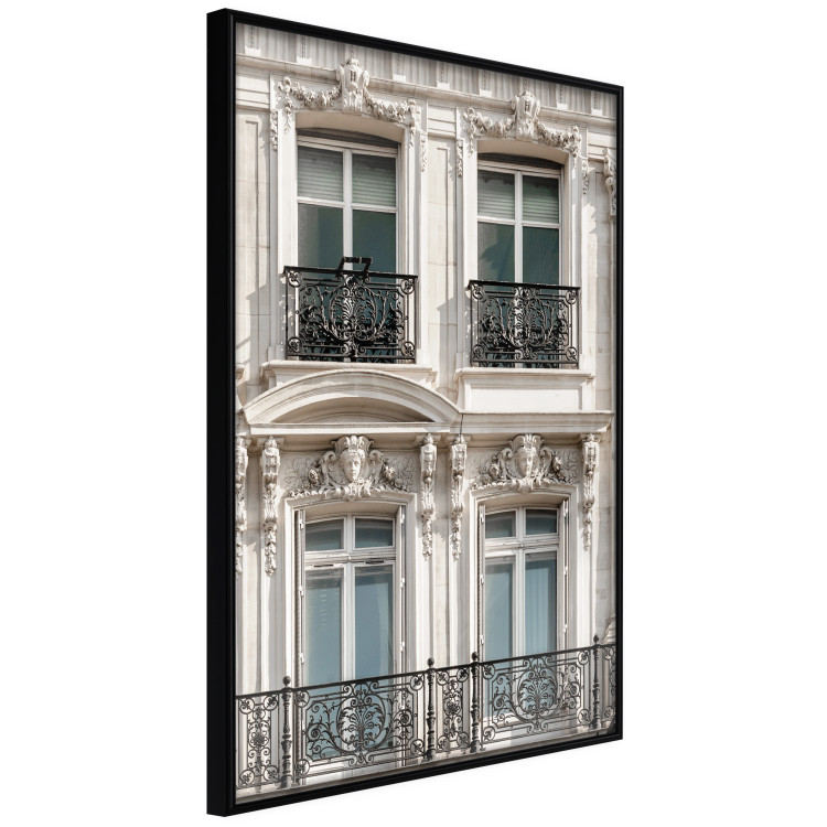 Wall Poster Eyes of Paris - building architecture with patterns on the window frames and balconies 132279 additionalImage 12