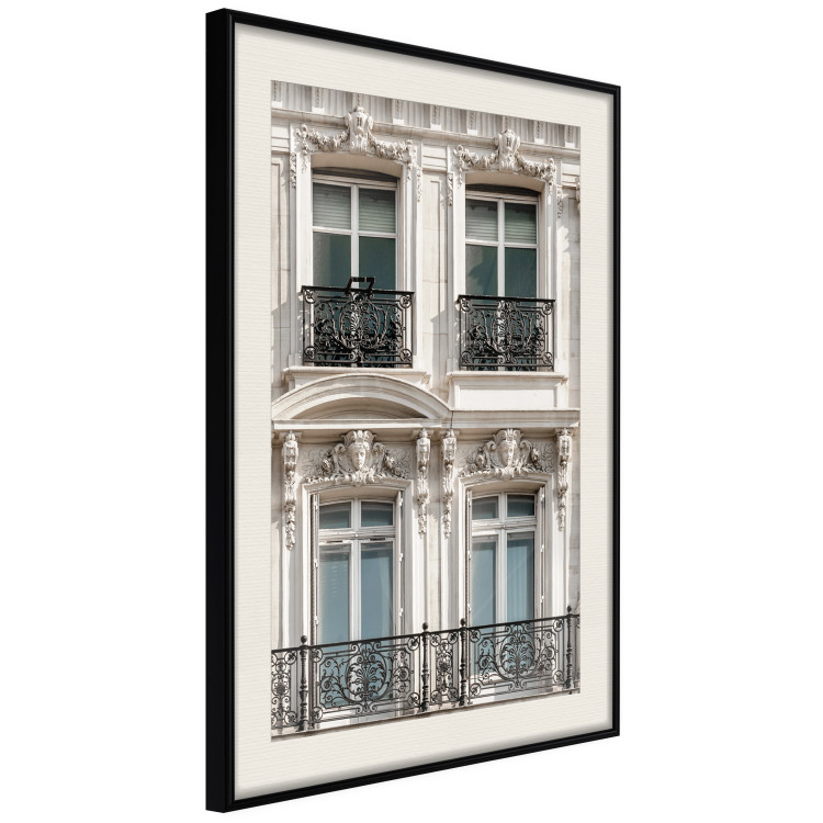 Wall Poster Eyes of Paris - building architecture with patterns on the window frames and balconies 132279 additionalImage 9