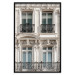 Wall Poster Eyes of Paris - building architecture with patterns on the window frames and balconies 132279 additionalThumb 18