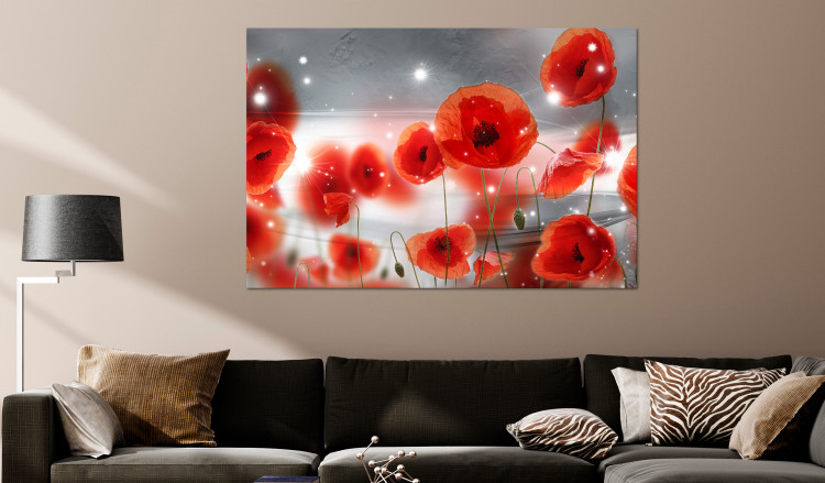 Large canvas print Stellar Poppies [Large Format] 132379 additionalImage 6