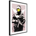 Poster Policeman - man with a yellow face and wings in Banksy style 132479 additionalThumb 13