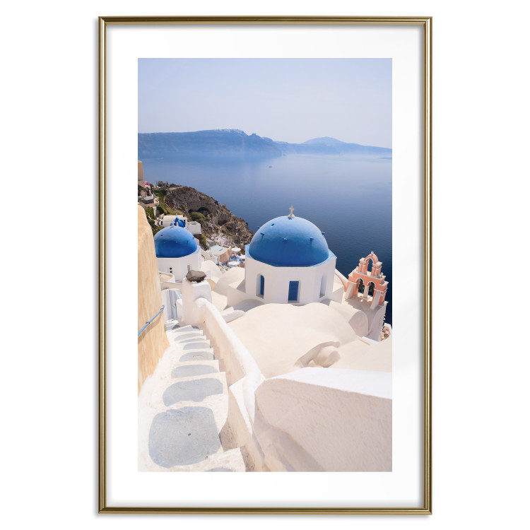 Wall Poster Trip to Santorini - a summer landscape of architecture against the sea 136079 additionalImage 19