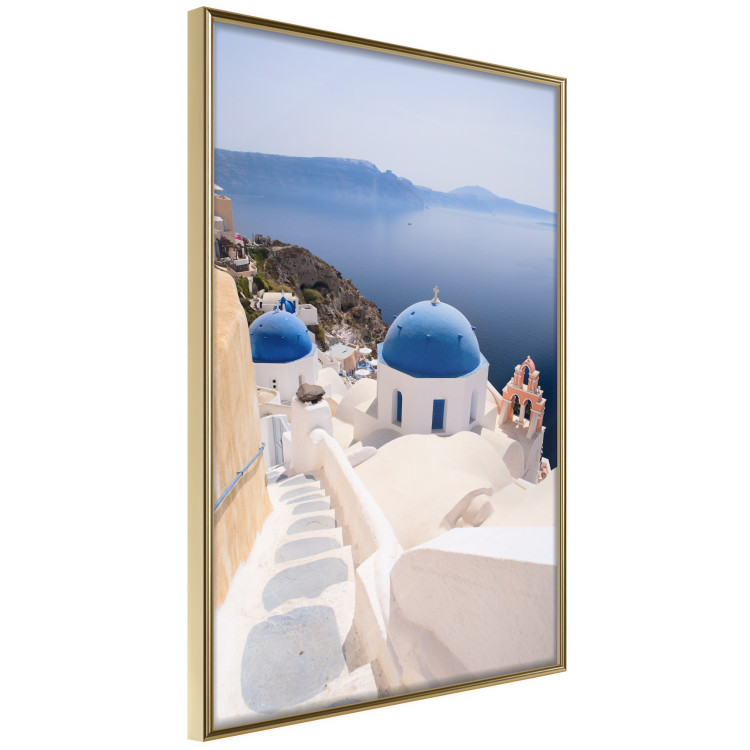 Wall Poster Trip to Santorini - a summer landscape of architecture against the sea 136079 additionalImage 8