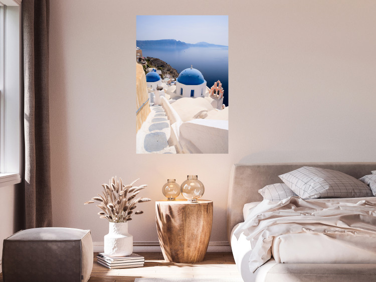 Wall Poster Trip to Santorini - a summer landscape of architecture against the sea 136079 additionalImage 16