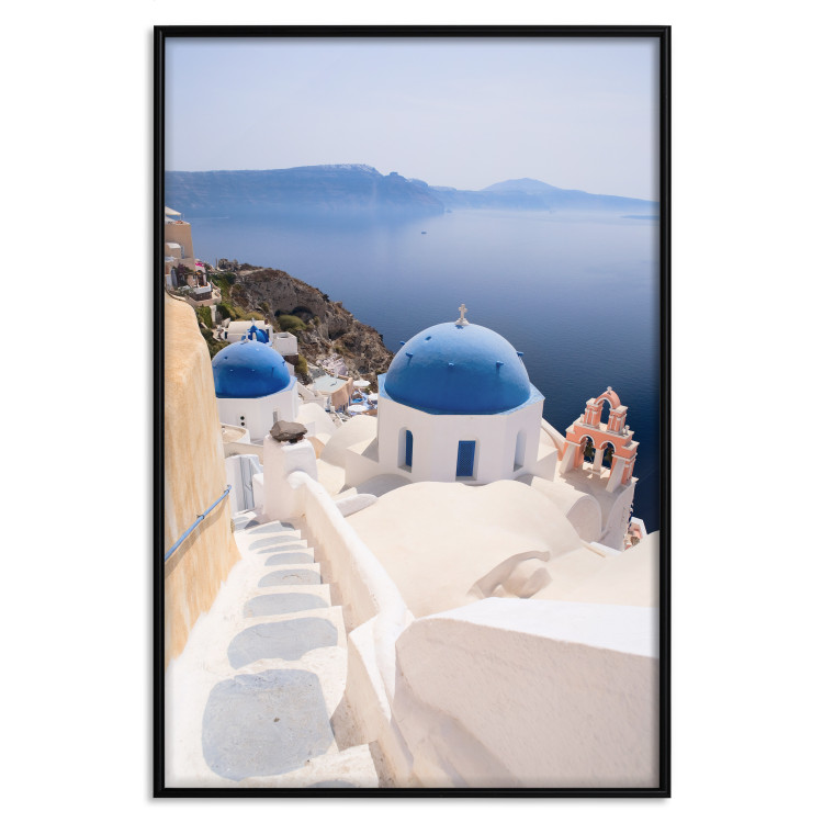 Wall Poster Trip to Santorini - a summer landscape of architecture against the sea 136079 additionalImage 11
