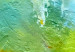 Poster Mountains from Above - a unique colorful abstract with paint texture 137179 additionalThumb 18