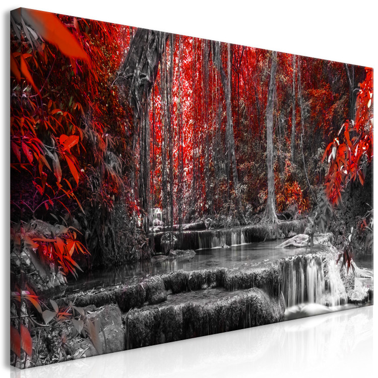 Large canvas print Infernal Waterfall II [Large Format] 137579 additionalImage 3