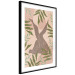 Poster Rest with Nature - woman in a botanical composition on a light background 138879 additionalThumb 8