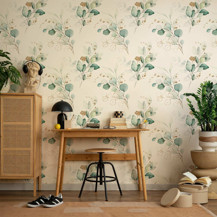 Wallpaper Botanical Curtain 142879 additionalImage 5