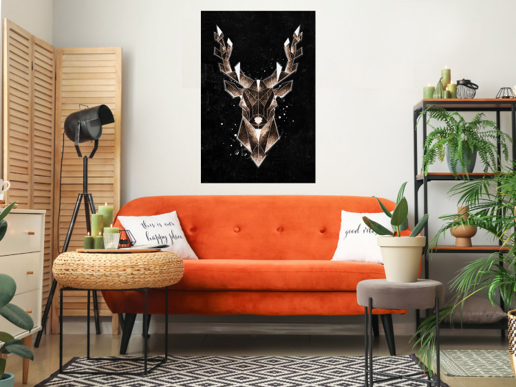 Poster Deer Made of Gold [Poster] 143779 additionalImage 5