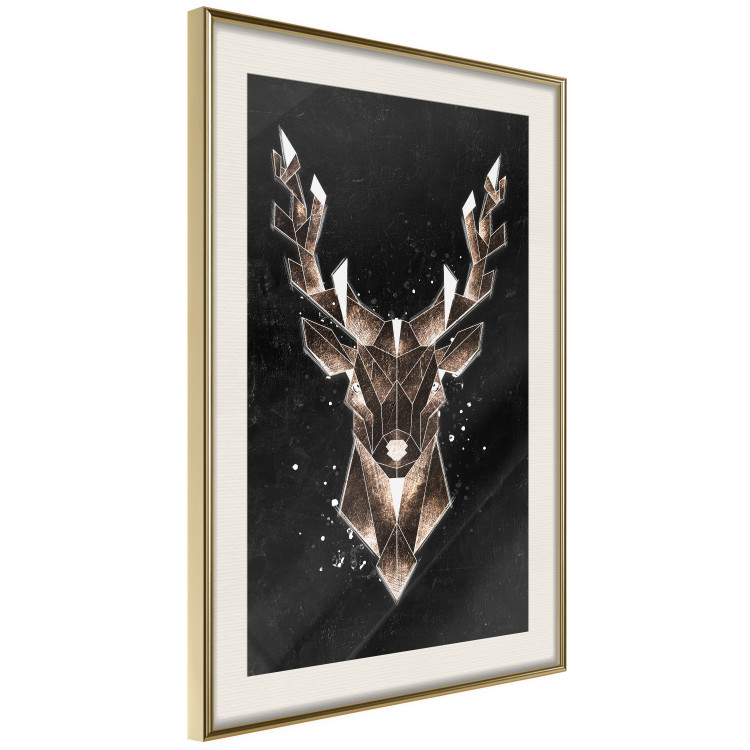Poster Deer Made of Gold [Poster] 143779 additionalImage 3