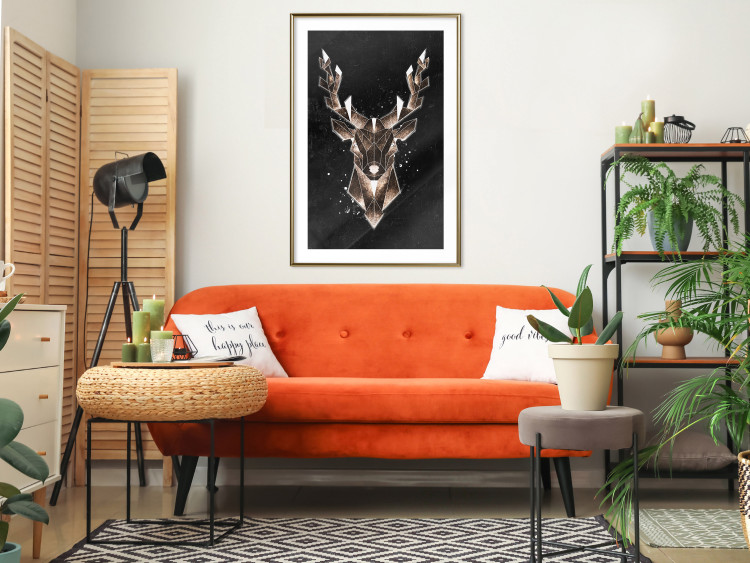 Poster Deer Made of Gold [Poster] 143779 additionalImage 10