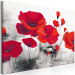 Paint by number Red Poppies - Field of Ripe Flowers on a Gray Background 148879 additionalThumb 5