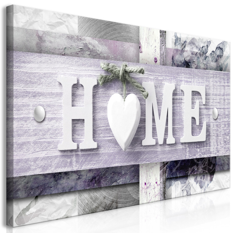 Large canvas print Violet Synthesis II [Large Format] 149279 additionalImage 3