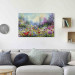 Large canvas print Flower Meadow - Monet-Style Composition Generated by AI [Large Format] 151079 additionalThumb 5
