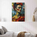 Canvas Art Print Frida Kahlo - Geometric Portrait in Cubist Style 152279 additionalThumb 9