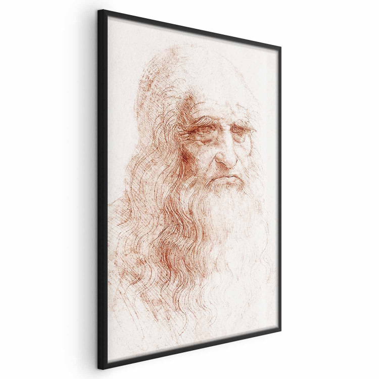 Wall Poster Portrait of a Man in Red Chalk 159979 additionalImage 2