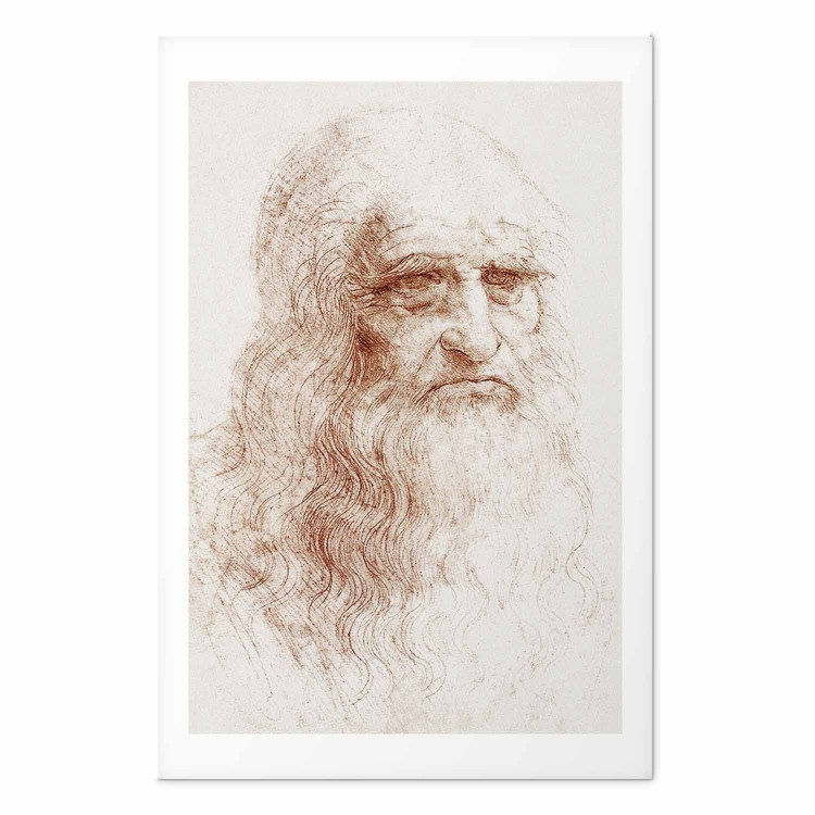 Wall Poster Portrait of a Man in Red Chalk 159979 additionalImage 16