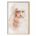 Wall Poster Portrait of a Man in Red Chalk 159979 additionalThumb 5