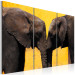 Canvas Print Elephant kiss 58679 additionalThumb 2
