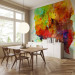 Wall Mural Explosion of Colours and Hues - Multicoloured Map of Poland with Watercolor Motif 60079 additionalThumb 7