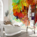 Wall Mural Explosion of Colours and Hues - Multicoloured Map of Poland with Watercolor Motif 60079 additionalThumb 8