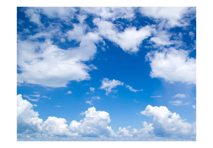 Wall Mural Under the Open Sky - Landscape Depicting Blue Sky with Clouds 60279 additionalImage 1