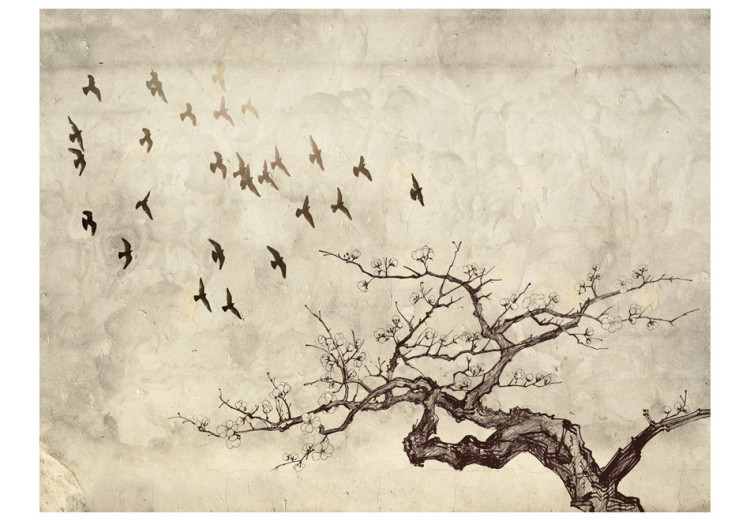 Wall Mural Flock of birds 61279 additionalImage 1