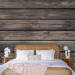 Photo Wallpaper Country manor house - background with texture of regular planks of raw wood 81979 additionalThumb 2