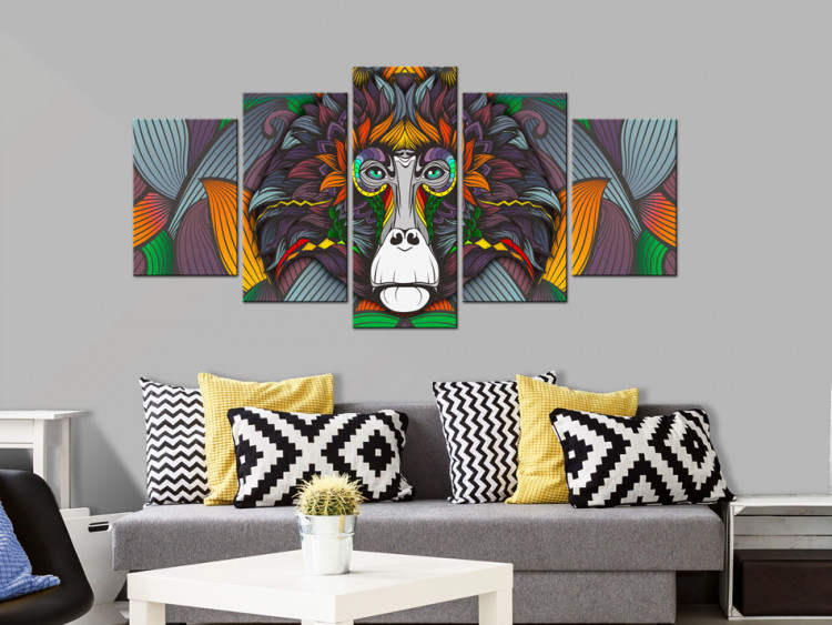 Canvas Print Philosopher of the Jungle 91579 additionalImage 3