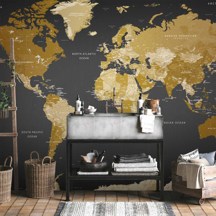 Photo Wallpaper World Map: Modern Geography 94379 additionalImage 8