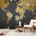 Photo Wallpaper World Map: Modern Geography 94379