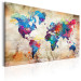 Canvas World Map: Urban Style 97479 additionalThumb 2