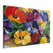 Canvas Spring Pansies 97879 additionalThumb 2
