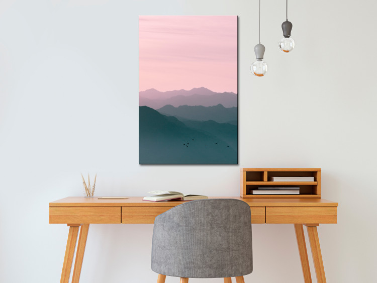 Canvas Mountain At Sunrise (1 Part) Vertical 116689 additionalImage 3