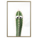 Wall Poster Living Cactus - funny green prickly plant with eyes on a white background 116889 additionalThumb 16