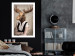 Wall Poster Moose of Łeba - fantasy with a portrait of a horned animal with a human body 117889 additionalThumb 4