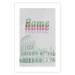 Wall Poster Rome in Watercolors - historic architecture of Italy and English texts 118689 additionalThumb 19