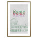 Wall Poster Rome in Watercolors - historic architecture of Italy and English texts 118689 additionalThumb 14