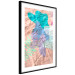 Wall Poster Pastel Shapes - abstract patterns on crumpled paper 122289 additionalThumb 13