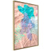 Wall Poster Pastel Shapes - abstract patterns on crumpled paper 122289 additionalThumb 14