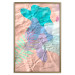 Wall Poster Pastel Shapes - abstract patterns on crumpled paper 122289 additionalThumb 20