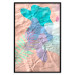 Wall Poster Pastel Shapes - abstract patterns on crumpled paper 122289 additionalThumb 24
