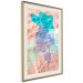 Wall Poster Pastel Shapes - abstract patterns on crumpled paper 122289 additionalThumb 2