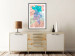Wall Poster Pastel Shapes - abstract patterns on crumpled paper 122289 additionalThumb 6
