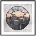 Poster Time Space - Square - view from window overlooking architectural landscape 123489 additionalThumb 17