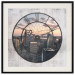 Poster Time Space - Square - view from window overlooking architectural landscape 123489 additionalThumb 18