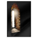Wall Poster Light in the Wall - architecture of ancient small brick window 124389 additionalThumb 18