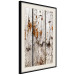 Poster Timeless Tale - texture of wooden planks with brown dust 124489 additionalThumb 3